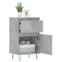 Aparadores 2 uds madera de ingeniería gris hormigón 40x35x70 cm de vidaXL, Aparadores - Ref: Foro24-831157, Precio: 62,25 €, ...