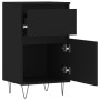 Sideboards 2 pcs black engineered wood 40x35x70 cm by vidaXL, Sideboards - Ref: Foro24-831151, Price: 107,27 €, Discount: %