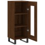 Aparador madera de ingeniería marrón roble 34,5x34x90 cm de vidaXL, Aparadores - Ref: Foro24-828827, Precio: 63,99 €, Descuen...