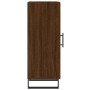 Aparador madera de ingeniería marrón roble 34,5x34x90 cm de vidaXL, Aparadores - Ref: Foro24-828827, Precio: 63,99 €, Descuen...