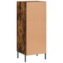 Smoked oak engineered wood sideboard 34.5x34x90 cm by vidaXL, Sideboards - Ref: Foro24-828809, Price: 60,61 €, Discount: %