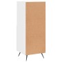 Glossy white plywood sideboard 34.5x34x90 cm by vidaXL, Sideboards - Ref: Foro24-828638, Price: 67,59 €, Discount: %