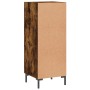 Aparador madera de ingeniería roble ahumado 34,5x34x90 cm de vidaXL, Aparadores - Ref: Foro24-828801, Precio: 58,37 €, Descue...