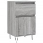 Aparadores 2 uds madera de ingeniería gris Sonoma 40x35x70 cm de vidaXL, Aparadores - Ref: Foro24-831161, Precio: 64,26 €, De...