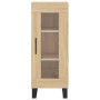 Aparador madera contrachapada color roble Sonoma 34,5x34x90 cm de vidaXL, Aparadores - Ref: Foro24-828823, Precio: 61,40 €, D...