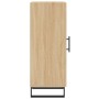 Aparador madera contrachapada color roble Sonoma 34,5x34x90 cm de vidaXL, Aparadores - Ref: Foro24-828823, Precio: 61,40 €, D...