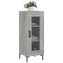 Aparador madera de ingeniería gris Sonoma 34,5x34x90 cm de vidaXL, Aparadores - Ref: Foro24-828802, Precio: 60,26 €, Descuent...