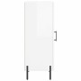 Bright white plywood sideboard 34.5x34x90 cm by vidaXL, Sideboards - Ref: Foro24-828806, Price: 66,66 €, Discount: %