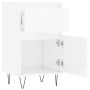 Glossy white engineered wood sideboard 40x35x70 cm by vidaXL, Sideboards - Ref: Foro24-831152, Price: 51,99 €, Discount: %