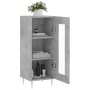 Concrete gray plywood sideboard 34.5x34x90 cm by vidaXL, Sideboards - Ref: Foro24-828784, Price: 54,99 €, Discount: %