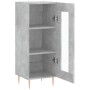 Concrete gray plywood sideboard 34.5x34x90 cm by vidaXL, Sideboards - Ref: Foro24-828784, Price: 54,99 €, Discount: %