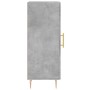 Aparador de madera contrachapada gris hormigón 34,5x34x90 cm de vidaXL, Aparadores - Ref: Foro24-828784, Precio: 56,46 €, Des...