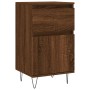 Oak brown engineered wood sideboard 40x35x70 cm by vidaXL, Sideboards - Ref: Foro24-831162, Price: 47,60 €, Discount: %