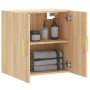 Engineered wood wall cabinet in Sonoma oak, 60x31x60 cm by vidaXL, Lockers and storage cabinets - Ref: Foro24-829951, Price: ...