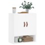 White engineered wood wall cabinet 60x31x70 cm by vidaXL, Lockers and storage cabinets - Ref: Foro24-829884, Price: 52,27 €, ...