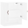 White engineered wood wall cabinet 60x31x70 cm by vidaXL, Lockers and storage cabinets - Ref: Foro24-829884, Price: 52,27 €, ...