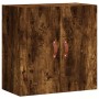 Engineered wood smoked oak wall cabinet 60x31x60 cm by vidaXL, Lockers and storage cabinets - Ref: Foro24-829945, Price: 45,9...