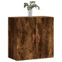 Engineered wood smoked oak wall cabinet 60x31x60 cm by vidaXL, Lockers and storage cabinets - Ref: Foro24-829945, Price: 45,9...