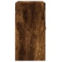 Engineered wood smoked oak wall cabinet 60x31x60 cm by vidaXL, Lockers and storage cabinets - Ref: Foro24-829945, Price: 45,9...