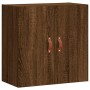 Engineered wood brown oak wall cabinet 60x31x60 cm by vidaXL, Lockers and storage cabinets - Ref: Foro24-829947, Price: 49,95...