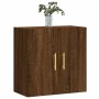 Oak brown engineered wood wall cabinet 60x31x60 cm by vidaXL, Lockers and storage cabinets - Ref: Foro24-829955, Price: 51,28...