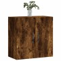 Armario de pared madera de ingeniería roble ahumado 60x31x60 cm de vidaXL, Taquillas y armarios de almacenamiento - Ref: Foro...