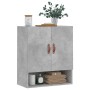 Betongrauer Wandschrank aus Holzwerkstoff, 60 x 31 x 70 cm von vidaXL, Schließfächer und Lagerschränke - Ref: Foro24-829888, ...