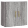 Sonoma grauer Wandschrank aus Holzwerkstoff, 60 x 31 x 60 cm von vidaXL, Schließfächer und Lagerschränke - Ref: Foro24-829954...