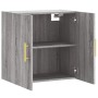 Sonoma grauer Wandschrank aus Holzwerkstoff, 60 x 31 x 60 cm von vidaXL, Schließfächer und Lagerschränke - Ref: Foro24-829954...