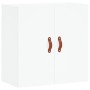 White engineered wood wall cabinet 60x31x60 cm by vidaXL, Lockers and storage cabinets - Ref: Foro24-829940, Price: 50,99 €, ...