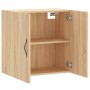 Sonoma oak engineered wood wall cabinet 60x31x60 cm by vidaXL, Lockers and storage cabinets - Ref: Foro24-829959, Price: 48,3...