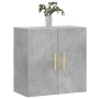 Concrete gray engineered wood wall cabinet 60x31x60 cm by vidaXL, Lockers and storage cabinets - Ref: Foro24-829952, Price: 5...