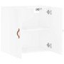 Glossy white engineered wood wall cabinet 60x31x60 cm by vidaXL, Lockers and storage cabinets - Ref: Foro24-829942, Price: 49...