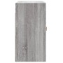 Armario de pared madera de ingeniería gris Sonoma 60x31x60 cm de vidaXL, Taquillas y armarios de almacenamiento - Ref: Foro24...