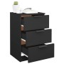 Black nightstand 40x36x65 cm by vidaXL, Nightstands - Ref: Foro24-811270, Price: 73,27 €, Discount: %