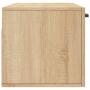 Armario de pared madera ingeniería roble Sonoma 100x36,5x35 cm de vidaXL, Taquillas y armarios de almacenamiento - Ref: Foro2...