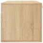 Sonoma oak engineered wood wall cabinet 100x36.5x35 cm by vidaXL, Lockers and storage cabinets - Ref: Foro24-830111, Price: 4...