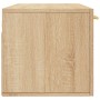 Wandschrank aus Sonoma-Eichenholzwerkstoff, 100 x 36,5 x 35 cm von vidaXL, Schließfächer und Lagerschränke - Ref: Foro24-8301...