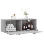 Wall-mounted engineered wood cabinet in Sonoma grey, 100x36.5x35 cm by vidaXL, Lockers and storage cabinets - Ref: Foro24-830...