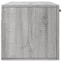 Wall-mounted engineered wood cabinet in Sonoma grey, 100x36.5x35 cm by vidaXL, Lockers and storage cabinets - Ref: Foro24-830...