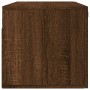 Oak brown engineered wood wall cabinet 100x36.5x35 cm by vidaXL, Lockers and storage cabinets - Ref: Foro24-830115, Price: 49...