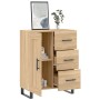 Sonoma Oak Engineered Wood Sideboard 69.5x34x90 cm by vidaXL, Sideboards - Ref: Foro24-830287, Price: 96,85 €, Discount: %