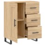 Aparador de madera de ingeniería roble Sonoma 69,5x34x90 cm de vidaXL, Aparadores - Ref: Foro24-830287, Precio: 96,85 €, Desc...