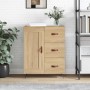 Sonoma Oak Engineered Wood Sideboard 69.5x34x90 cm by vidaXL, Sideboards - Ref: Foro24-830231, Price: 90,97 €, Discount: %