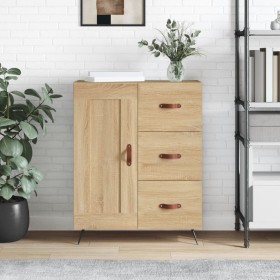 Sonoma Oak Engineered Wood Sideboard 69.5x34x90 cm by vidaXL, Sideboards - Ref: Foro24-830231, Price: 88,58 €, Discount: %