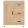 Aparador de madera de ingeniería roble Sonoma 69,5x34x90 cm de vidaXL, Aparadores - Ref: Foro24-830231, Precio: 90,97 €, Desc...