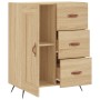 Aparador de madera de ingeniería roble Sonoma 69,5x34x90 cm de vidaXL, Aparadores - Ref: Foro24-830231, Precio: 90,97 €, Desc...