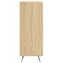 Aparador de madera de ingeniería roble Sonoma 69,5x34x90 cm de vidaXL, Aparadores - Ref: Foro24-830231, Precio: 90,97 €, Desc...