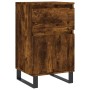 Aparadores 2 uds madera de ingeniería roble ahumado 40x35x70 cm de vidaXL, Aparadores - Ref: Foro24-831175, Precio: 72,29 €, ...