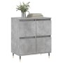 Aparador de madera contrachapada gris hormigón 60x35x70 cm de vidaXL, Aparadores - Ref: Foro24-831208, Precio: 67,69 €, Descu...